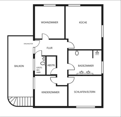 Foto - Charmante 4 Zimmerwohnung in Südlohn zu vermieten!