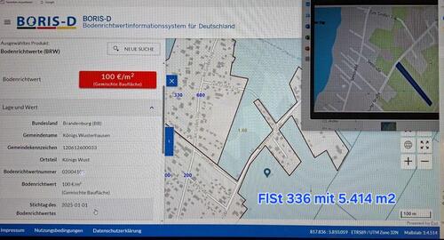 Foto - Grundstück zur Miete in Königs Wusterhausen