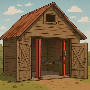 Foto - Such Stadl, altes Haus, Scheune