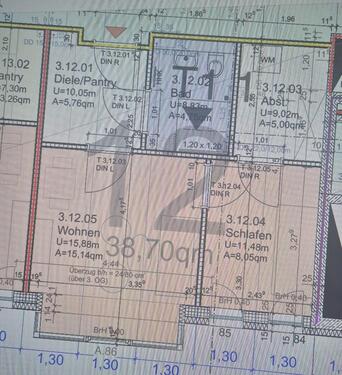 Foto - 2 Raum Wohnung Am Vögenteich - 450,00 EUR Kaltmiete, ca.  38,00 m²