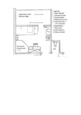 Foto - 1 Zimmer möbliert, klein, ab April 2026, eigene Meldeadresse