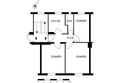 Foto - Etagenwohnung zur Miete in Bremen