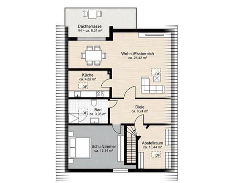 Foto - Etagenwohnung in Seelze zur Miete