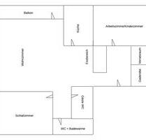 3.5 Zimmerwohnung 1. Etage ab Dezember Essen-Katernberg