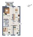 Foto - 3,5 Zimmerwohnung in Bruchsal mit Duplexparker & Aussenstellplatz