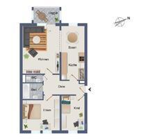 3,5 Zimmerwohnung in Bruchsal mit Duplexparker & Aussenstellplatz
