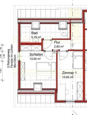 Foto - 3 Zimmer Etagenwohnung in Rust