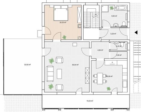 Foto - Großzügige Wohnung mit Aussicht für Singles oder Paare Bestlage
