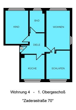 Foto - Etagenwohnung in Plauen zur Miete