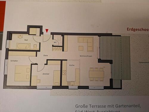 Foto - 3 Zimmer Etagenwohnung zur Miete in Abtsgmünd