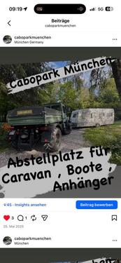 Foto - Wohnwagenabstellplatz in München Camper Anhänger