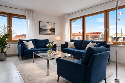 Foto - Helle 4-Zimmer-Maisonette in L-E Musberg PROVISIONSFREI