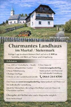 Foto - verkaufe Landhaus aufn Berg im Dorf in 8742 Obdach