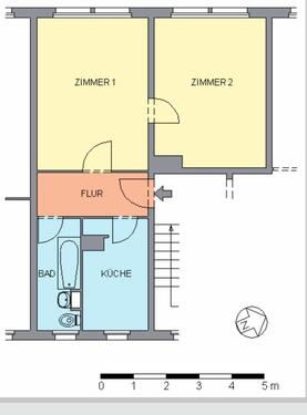 Foto - Etagenwohnung zur Miete in Oranienbaum-Wörlitz