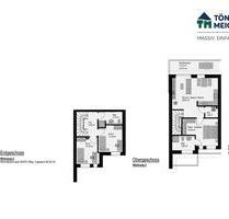 Modernes Wohnen auf zwei Ebenen- 4 Zimmer- Maisonettewohnung - Oldenburg Drielaker-Moor