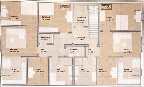 Foto - 2 Zimmer Erdgeschoßwohnung zur Miete in Rotenburg (Wümme)