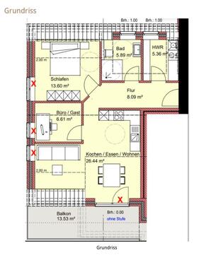 Foto - 2.5 Zimmer Dachgeschoßwohnung zur Miete in Werlte