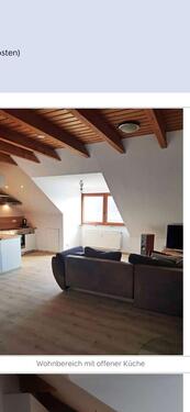 Foto - Dachgeschoßwohnung in Erlangen zur Miete