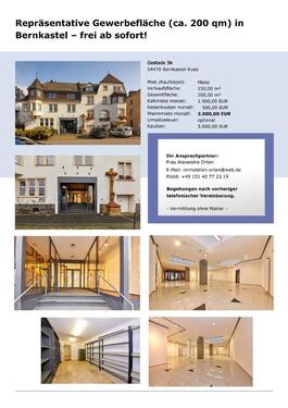 Foto - Repräsentative Gewerbefläche (200 qm) in BKS - frei ab sofort!