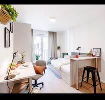 Möbliertes Studio mit Balkon in Hammerbrook | ab 01.06 - Hamburg Hamburg-Mitte
