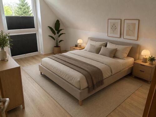 Foto - 2 Zimmer Dachgeschoßwohnung zur Miete in Schülldorf
