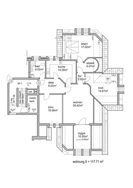 Foto - Vermietung einer 4-Zimmer Wohnung in Riesenbeck