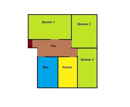 Foto - 3 Zimmer Etagenwohnung zum Kaufen in Marburg