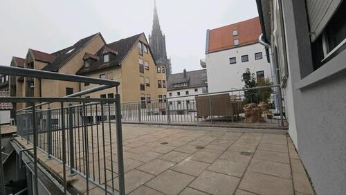 Foto - 2 Zimmer Wohnung Ulm Mitte 68m² + 30m² Terrasse Münsterblick Neu!