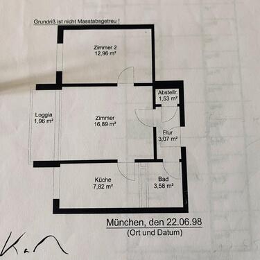Foto - 2 Zimmer Wohnung in Mosach - 400.000,00&nbsp;EUR Kaufpreis, ca.&nbsp; 50,00&nbsp;m&sup2;