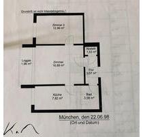 2 Zimmer Wohnung in Mosach - 400.000,00&nbsp;EUR Kaufpreis, ca.&nbsp; 50,00&nbsp;m&sup2; in München (PLZ: 80992) Moosach