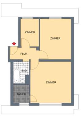 Foto - Etagenwohnung zum Kaufen in Karlsruhe