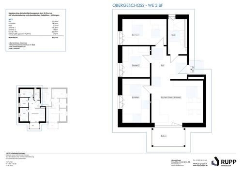 Foto - 4 Zimmer Etagenwohnung zur Miete in Vöhringen