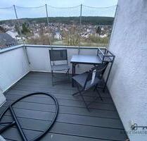 Helle Maisonettewohnung mit Fernblick, 2 Bädern & Garage – ideal für 2 Personen - Kall