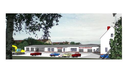 Foto - Lagerhalle Warmlager mit Büro - 600,00&nbsp;EUR Kaltmiete, ca.&nbsp; 60,00&nbsp;m&sup2;