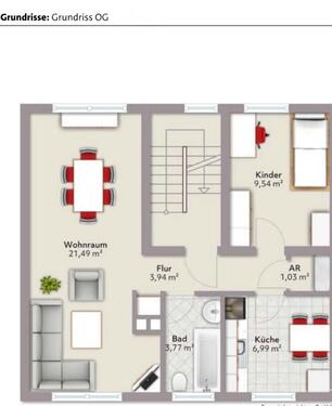 Foto - Maisonette Wohnung 89m2 mit Garten zentraler Lage von Bocholt