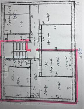 Foto - 6 Zimmer, KDB & Gäste WC DG (2 Etagen) 58097 Hagen zu verm.