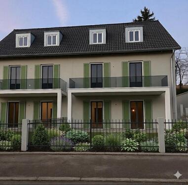 Foto - Neue moderne DHH im Landhausstil -Hanglage in GeisenfeldE’münste