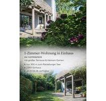 Ruhige 1-Zimmer-Wohnung mit Terrasse & Garten in Einhaus - Ziethen