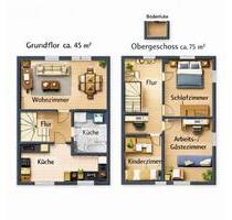 4 Zimmer Maisonett Wohnung + Garage ab 1.April - Herne Sodingen