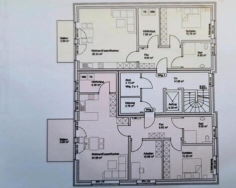 Foto - Mietwohnung Wadersloh 87,65 m² - Baujahr 2022