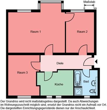 Foto - Etagenwohnung zur Miete in Bochum