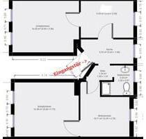 Wir bieten eine gemütliche 4 Raum Wohnung in Helbra an