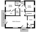 Foto - Hochwertige 3-Zimmer-Wohnung - 800,00 EUR Kaltmiete,