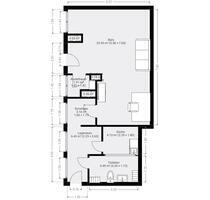 Bürofläche Wohnfläche 1-ZKB im Zentrum von Kassel zu vermieten