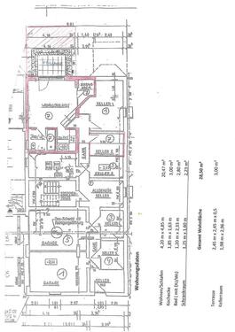 Foto - Neu renovierte und kpl. möblierte Souterrainwohnung