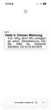 Foto - Wohnung im Thalfingen zu verkaufen