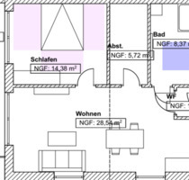 Mietwohnung 59m², barrierefrei (Erstbezug) WE8 - Schöfweg