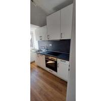 Helle 3 Zimmer DG-Wohnung Rheine, Küche - Terrasse - Tierhaltung