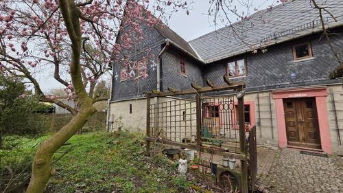 Foto - Historisches Fachwerkhaus mit Atelier, Werkstatt und Grundstück