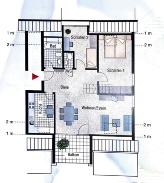 Foto - 4 Zimmer Maisonettenwohnung zur Miete in Chemnitz